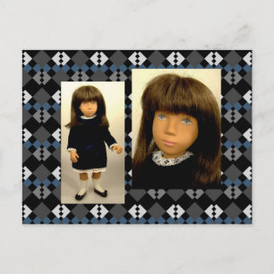 180A Sasha Velvet Postkarte