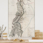 1814 Landkarte Poster (Küche)