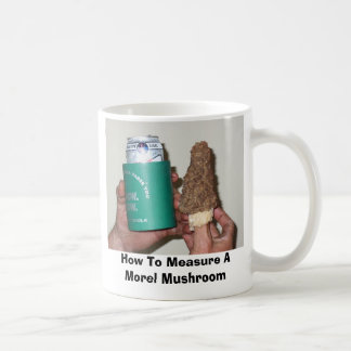 18162127, wie man einen Morchel-Pilz misst Kaffeetasse