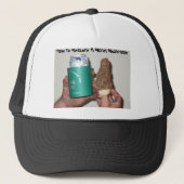 18162127, wie man einen Morchel-Pilz misst Truckerkappe (Vorderseite)