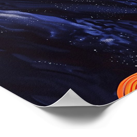 1816 Cosmic Surrealist Dreamscape Poster (Ecke)