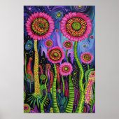 1818 Cosmic Surrealist Dreamscape Poster (Vorne)