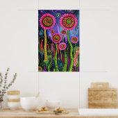 1818 Cosmic Surrealist Dreamscape Poster (Küche)