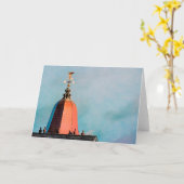 1820 Courthouse cupola 2020 Karte (Gelbe Blume)