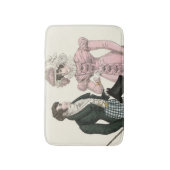 1823 Die antike Hochzeitsmännin-Mode Badematte (Vorderseite Vertikal)