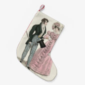 1823 Die antike Hochzeitsmännin-Mode Kleiner Weihnachtsstrumpf (Vorderansicht (hängend))