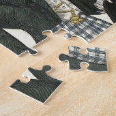 1823 Die antike Hochzeitsmännin-Mode Puzzle (Seite)