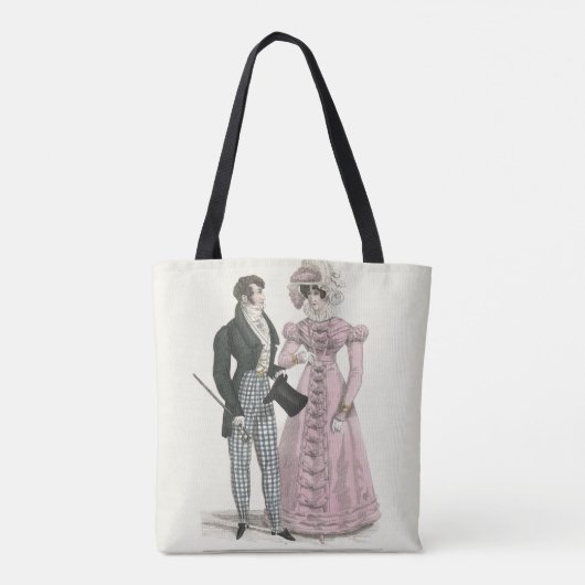 1823 Die antike Hochzeitsmännin-Mode Tasche (Rückseite)