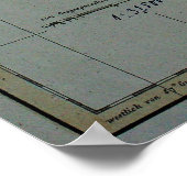 1823 Florida Map Poster (Ecke)