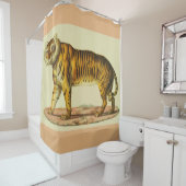 1824 Tigerdruck Duschvorhang (Beispiel)