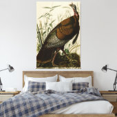 1825 Vintage wilde Türkei Leinwanddruck (Insitu (Schlafzimmer))