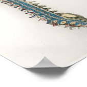 1833 Anatomie-Poster für die Vintage Wirbelsäule Poster (Ecke)