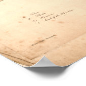 1833 Vintage Armanatomie drucken Poster (Ecke)