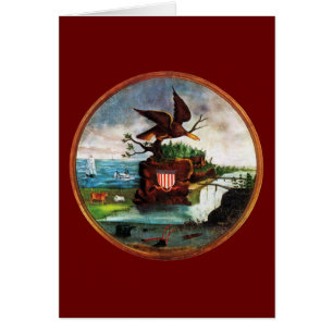 1840 Amerika Folk Art