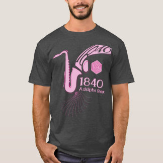1840 Die Geburt der Saxophonmusik T-Shirt