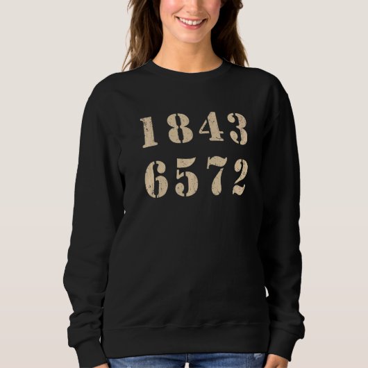 18436572 Firing Order Small Block Engine V8 Big Bl Sweatshirt (Vorderseite)
