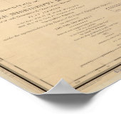 1843 Karte des Flusses Mississippi Poster (Ecke)