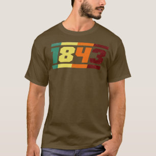 1843 Vintag Retro T-Shirt