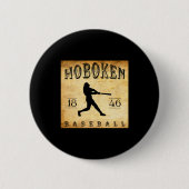 1846 Hoboken New Jersey Baseball Button (Vorderseite)