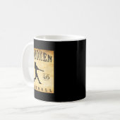 1846 Hoboken New Jersey Baseball Kaffeetasse (Vorderseite Links)