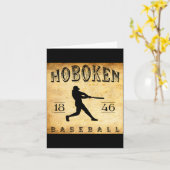 1846 Hoboken New Jersey Baseball Karte (Gelbe Blume)