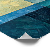 1849 Dreamartiger Fluss Poster (Ecke)