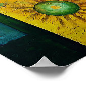 1850 Dreamlike Flow Poster (Ecke)