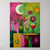 1850 Dreamlike Flow Poster (Vorne)