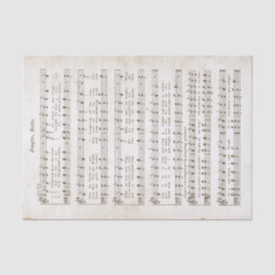 1850 Jingle, Bells! Gewebepapier und Entkopplung Seidenpapier