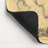 1850's Karte des Britischen Imperiums weltweit Mousepad (Ecke)