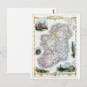 1851 Karte Éire (Vorne/Hinten)