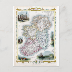 1851 Karte Éire