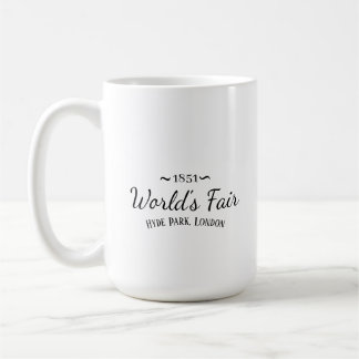 1851 viktorianischer Gedenkbecher - Geschenk Kaffeetasse