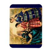 1852 französische Modeplatte Magnet (Vertikal)