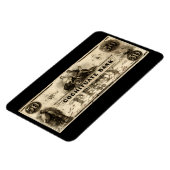 1853 Cochituate 50 Dollar Note Magnet (Linke Seite)