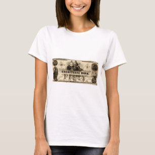 1853 Cochituate 50 Dollar Note T-Shirt