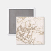 1853 (Injektor und braun) Magnet (Vorderseite/Rückseite)