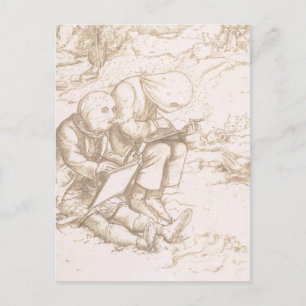 1853 (Injektor und braun) Postkarte
