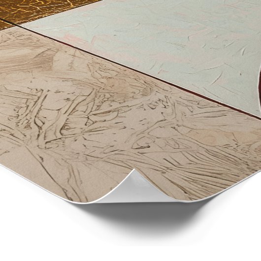 1855 Dreamartiger Fluss Poster (Ecke)