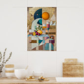 1855 Dreamartiger Fluss Poster (Küche)