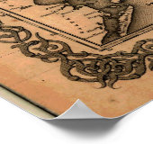 1855 Karte von Texas Poster (Ecke)