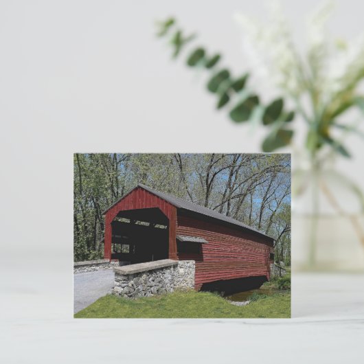 1856 Covered Postkarte (Stehend Vorderseite)