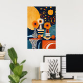 1856 Dreamartiger Fluss Poster (Heimbüro)