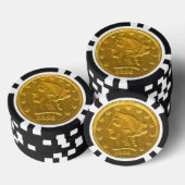 1856 Poker-Chip Pokerchips (Stapel)