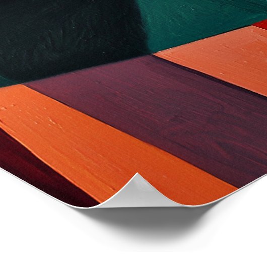 1857 Dreamartiger Fluss Poster (Ecke)