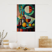 1857 Dreamartiger Fluss Poster (Küche)