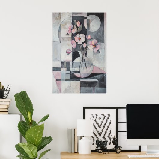 1858 Dreamartiger Fluss Poster (Heimbüro)