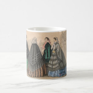 1858 Godey's Capes & Paletots Tasse