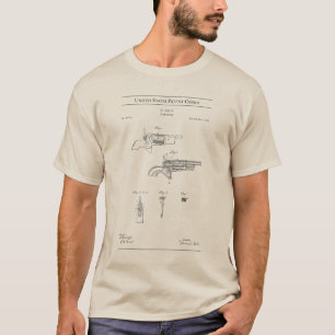 1858 US-Patent 2014 - Colt Revolver T-Shirt
