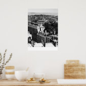 1859: Blick auf Boston nach Süden Poster (Küche)